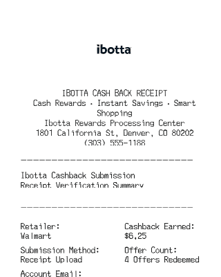 Ibotta Receipt Logo
