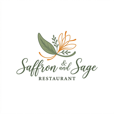 Saffron & Sage Receipt Logo