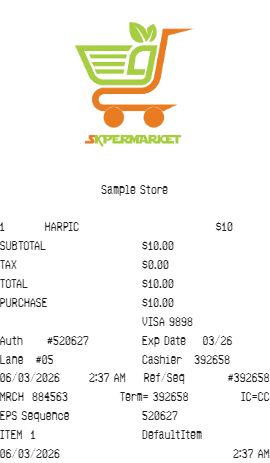 Kroger Receipt Logo
