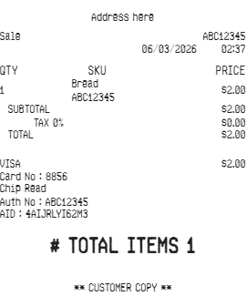 Grocery Receipt Logo