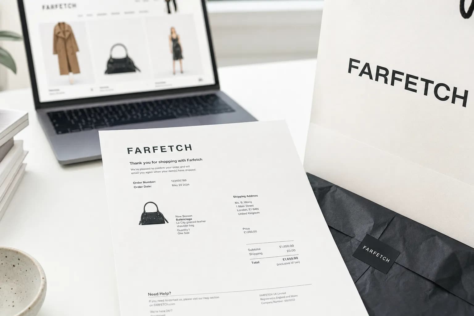 Farfetch Receipt: How to Find, Download & Use Farfetch Order Receipts
