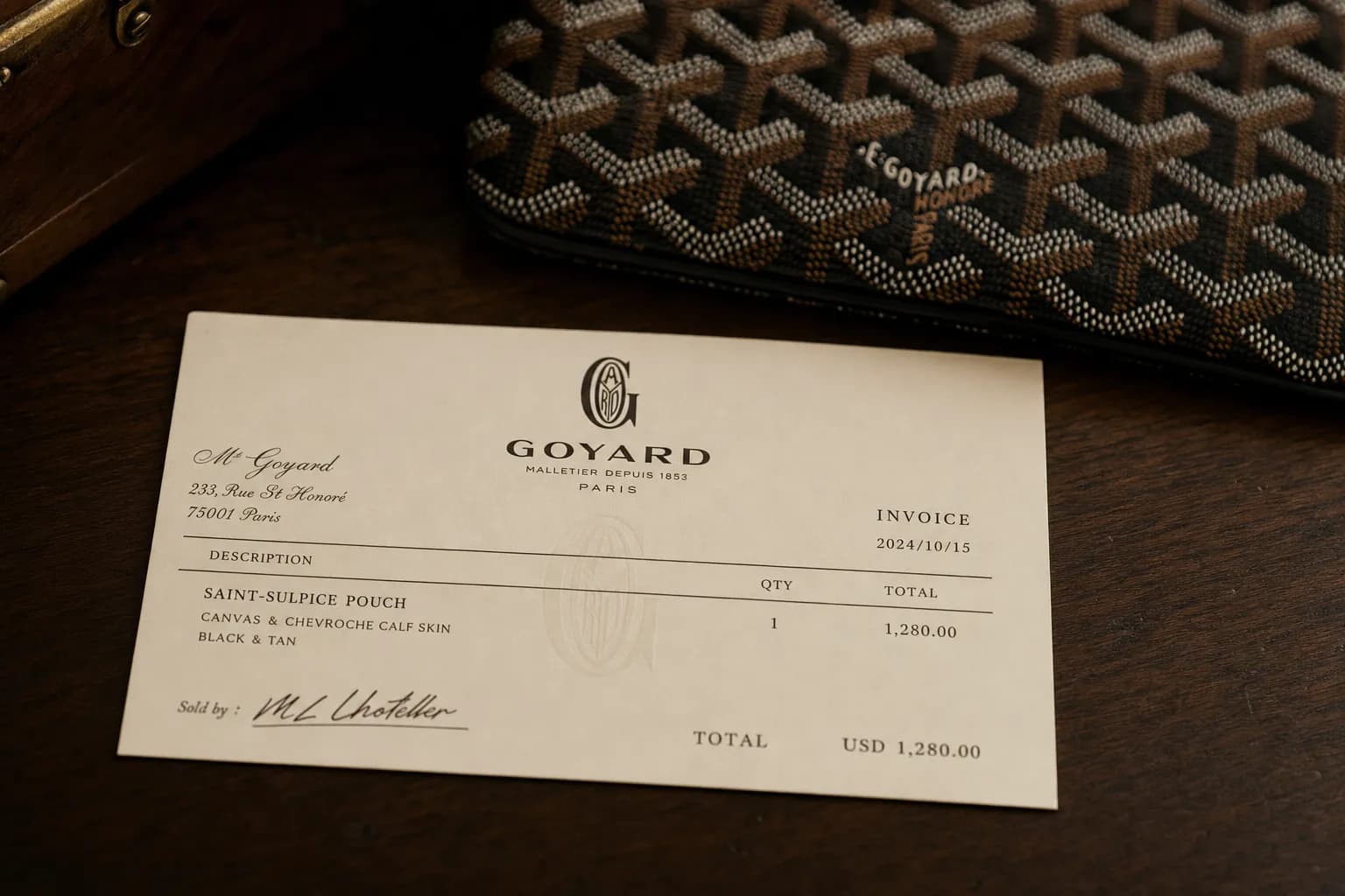 Goyard Receipt: How to Get, Replace & Authenticate Goyard Invoices