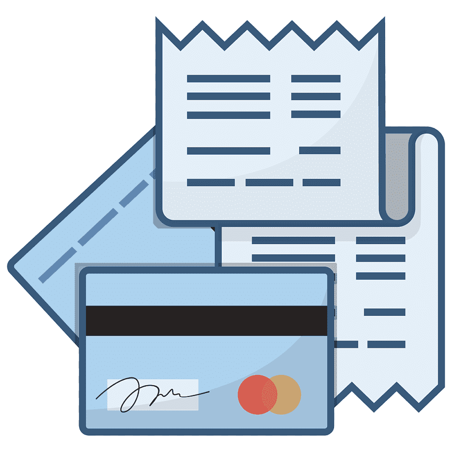 Credit Card Receipt Canada