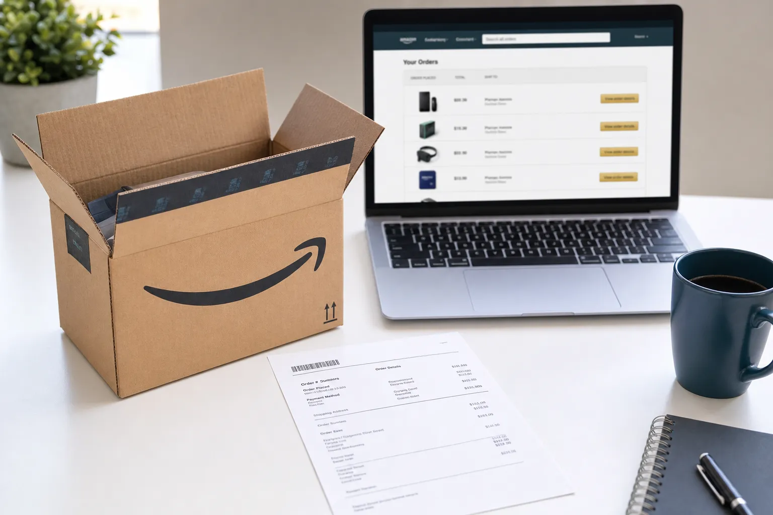 Amazon Receipt: How to Find, Download & Print Your Amazon Order Receipts