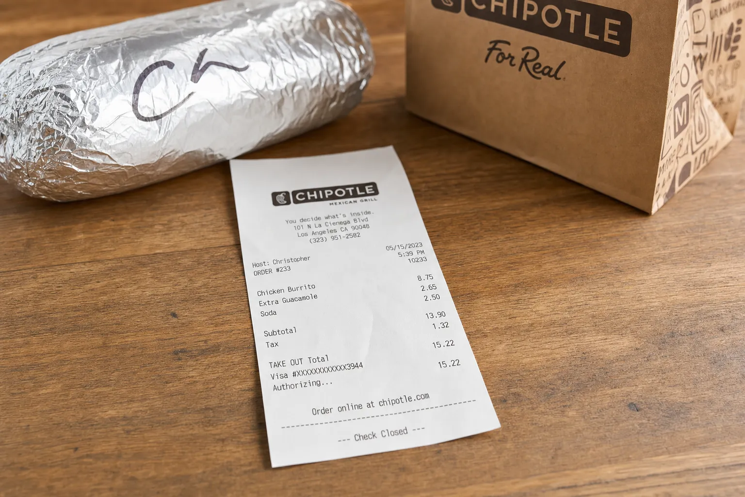 Chipotle Receipt: How to Get, Reprint & Use Chipotle Order Receipts