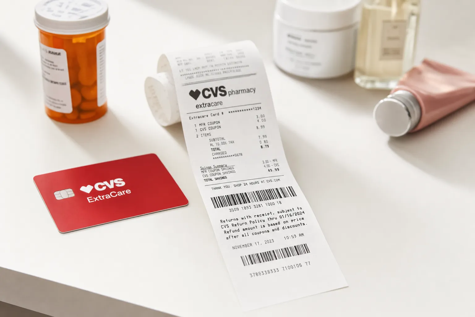 CVS Receipt: How to Find, Print & Get Itemized Receipts from CVS Pharmacy