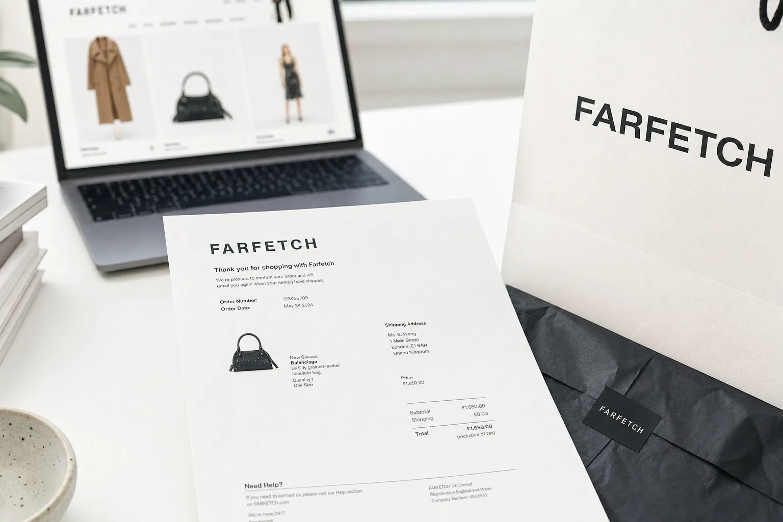 Farfetch Receipt: How to Find, Download & Use Farfetch Order Receipts