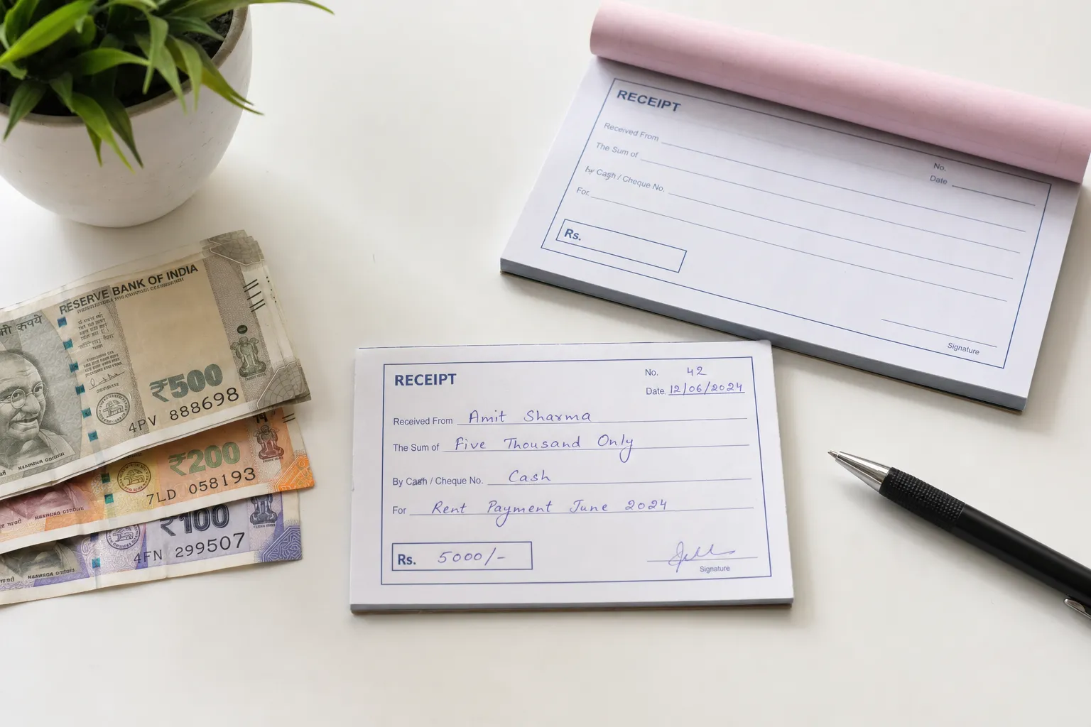 Receipt for Cash Payment: How to Write, What to Include & Legal Validity